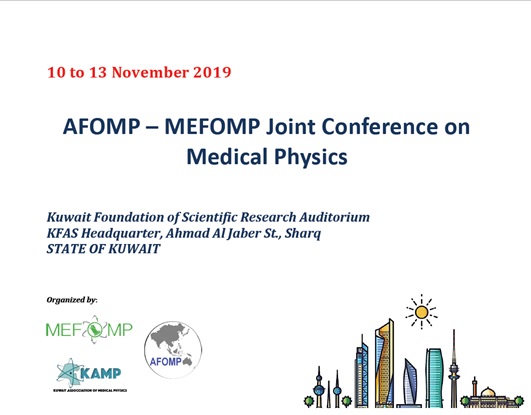 AFOMP - MEFOMP Joint Conference on Medical Physics AFOMP - MEFOMP Joint Conference on Medical Physics