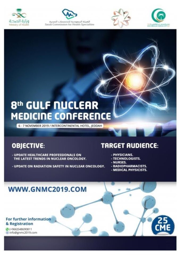 Radiation Safety Workshop in the GNMC 2019 in Jeddah Radiation Safety Workshop in the GNMC 2019 in Jeddah