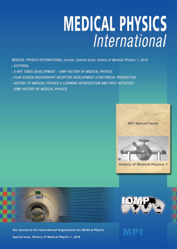 Special Issue, History of Medical Physics Special Issue, History of Medical Physics