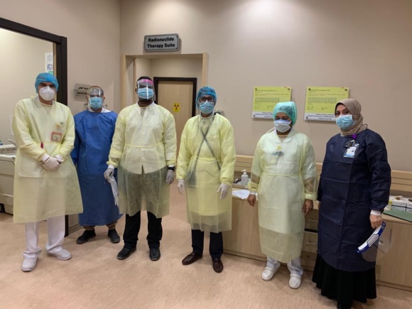 Medical physicists at the forefront of the response to COVID-19 in Kuwait Medical physicists at the forefront of the response to COVID-19 in Kuwait