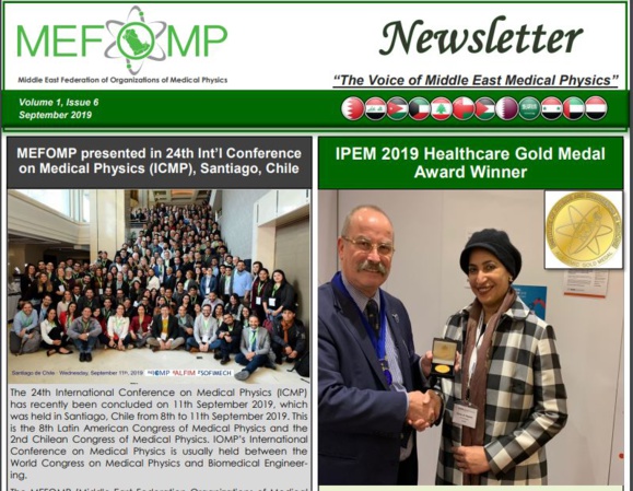 MEFOMP Sixth Newsletter