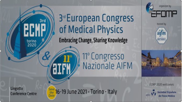 EFOMP - 3rd European Congress of Medical Physics in June 2021