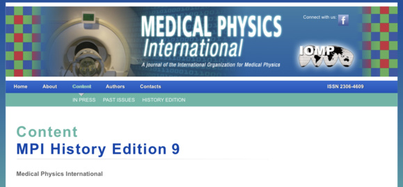 Pioneer Women in Medical Physics in MPI History Edition Pioneer Women in Medical Physics in MPI History Edition