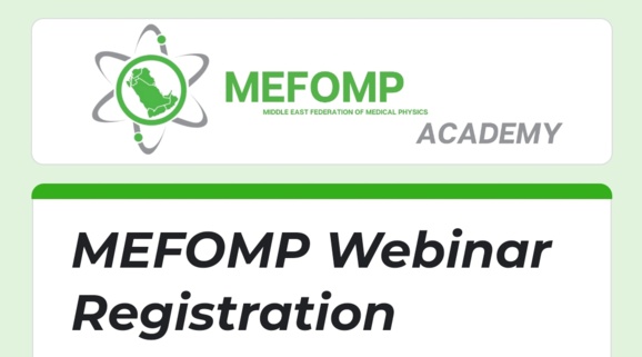 MEFOMP Webinar Registration
