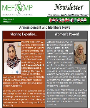 MEFOMP Second Newsletter