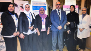 Women's Committee of MEFOMP participated in Kuwait Exhibition