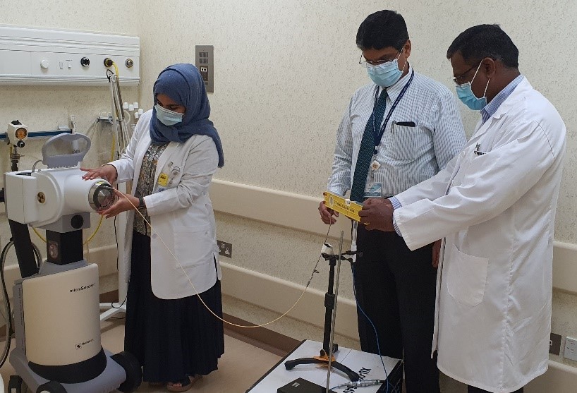 Non-Stop Brachytherapy services during COVID-19 pandemic, Oman