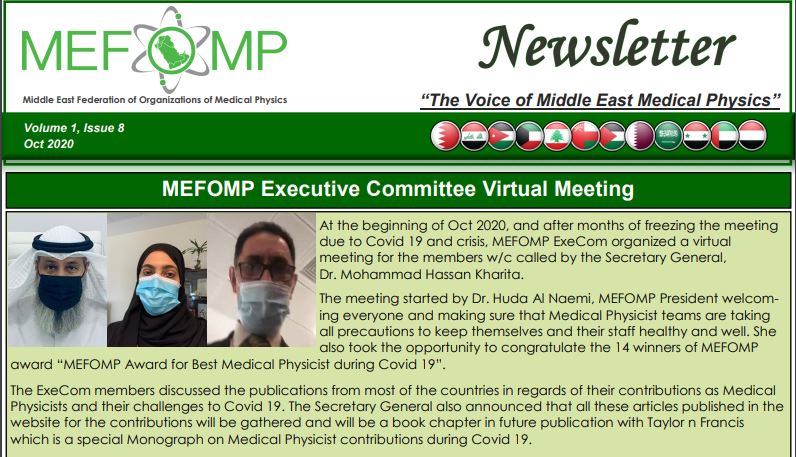 MEFOMP Eight Newsletter