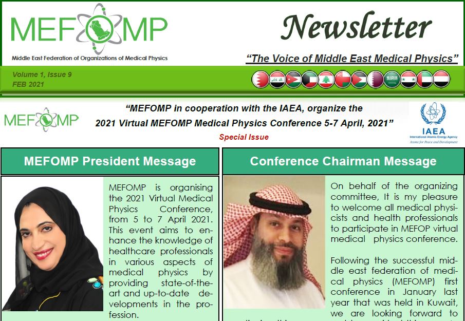 MEFOMP ninth newsletter