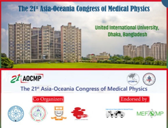 21st Asia-Oceania Congress of Medical Physics (AOCMP) in 2021