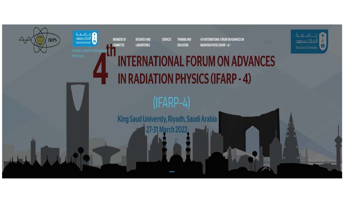 MEFOMP participated on The 4th International Forum on Advances in Radiation Physics (IFARP)