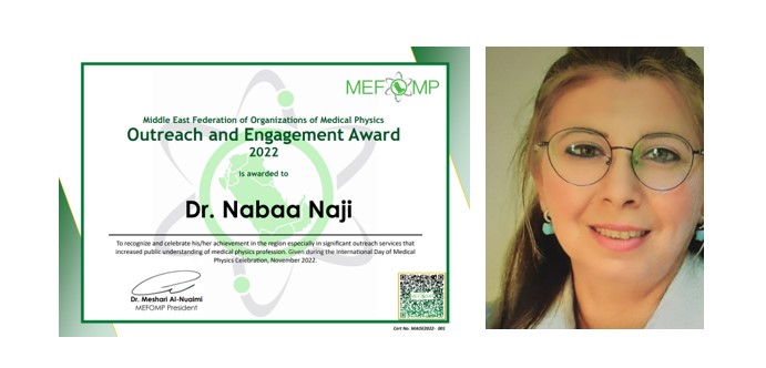 MEFOMP Outreach and Engagement Award 2022