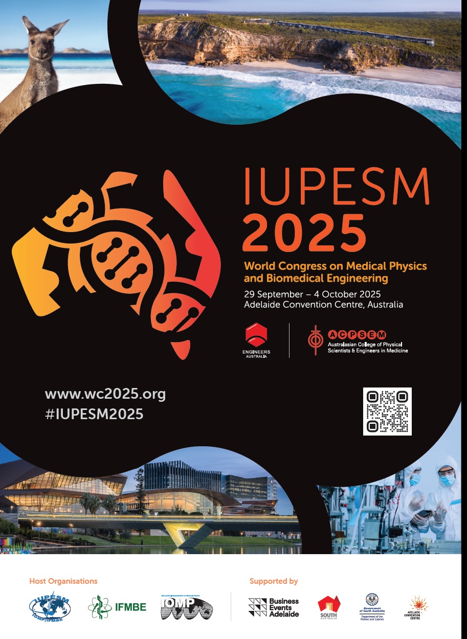 IUPESM World Congress on Medical Physics and Biomedical Engineering 2025