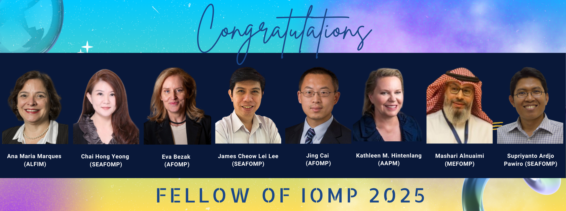 MEFOMP Celebrates Dr. Meshari Alnuaimi’s Recognition as FIOMP Fellow